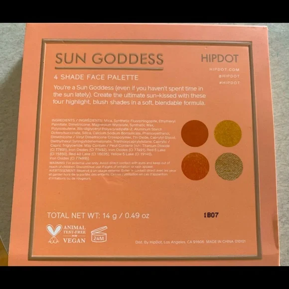 🔥2/$20 NWB Hipdot sun goddess palette - Picture 3 of 6